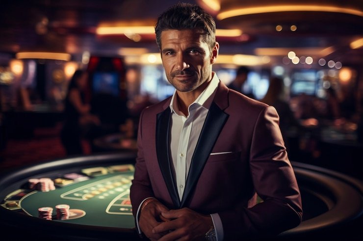 Platform slot123 dengan antarmuka permainan slot, kasino dealer langsung, dan pasar sportsbook