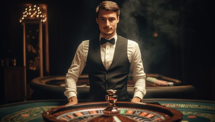 Antarmuka permainan Kepala Number di slot123 dengan pilihan angka dan tombol taruhan